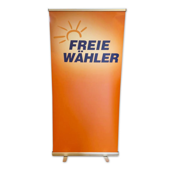 Roll-up Premium 100x200 cm Logo Querformat
