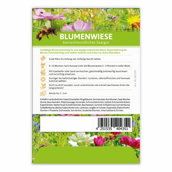 Blumensamentütchen - Blumenwiese – Bild 2