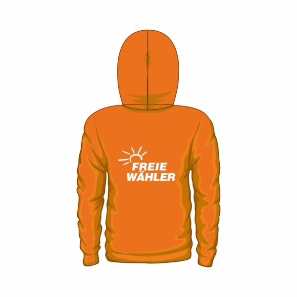 Hoodie - Kapuzenpullover orange – Bild 2