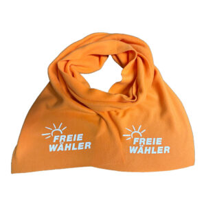 Fleece-Schal orange