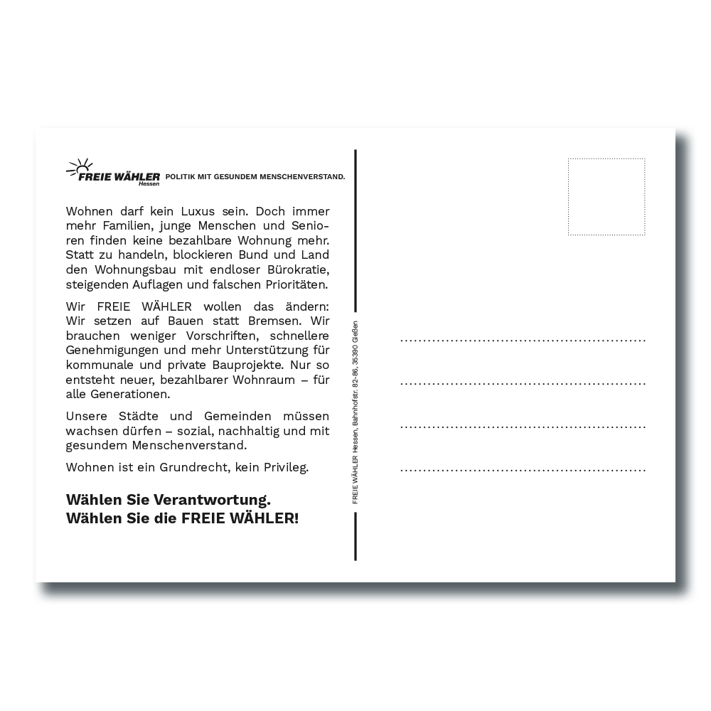 Themenpostkarten Bauen<br>(500 Stück) – Bild 2